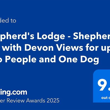 Shepherd'S Lodge - Shepherd'S Hut With Devon Views For Up To Two People And One Smaller Dog Wrangaton Exterior foto