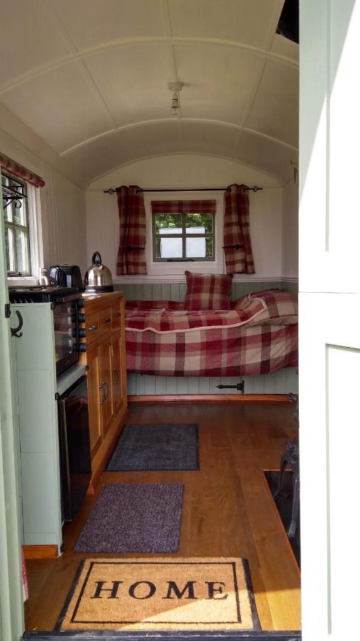 Shepherd'S Lodge - Shepherd'S Hut With Devon Views For Up To Two People And One Smaller Dog Wrangaton Exterior foto