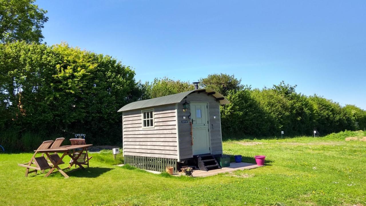 Shepherd'S Lodge - Shepherd'S Hut With Devon Views For Up To Two People And One Dog Wrangaton Exterior foto